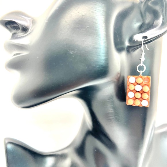 Chicken & Eggs Earrings - Mismatch Earrings - Farm Earrings - TikTok Inspired - Picture 7 of 8